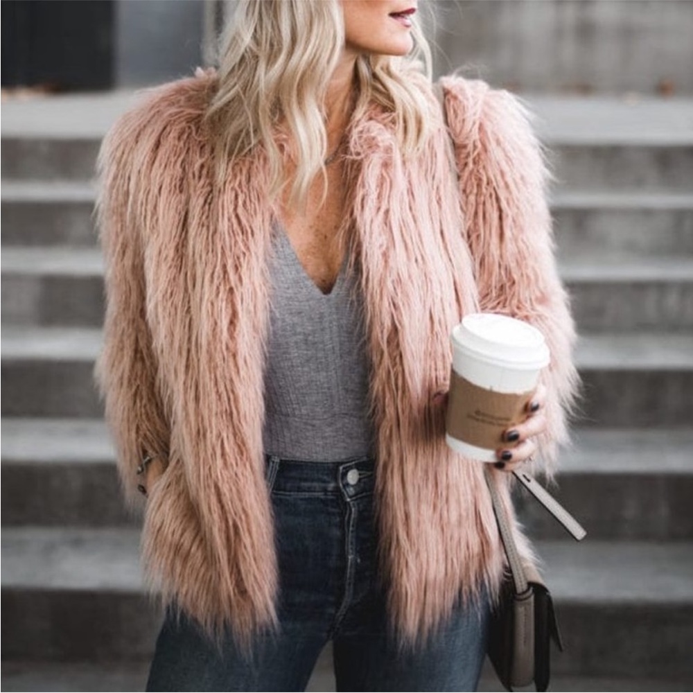 Theory Elstana Faux Fur Jacket